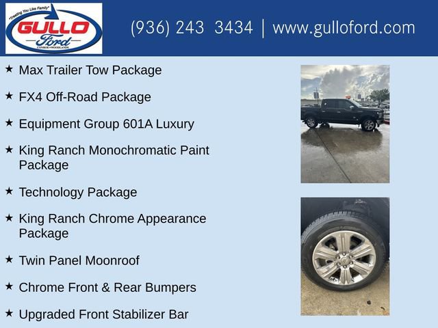 Certified 2019 Ford F150 King Ranch w/ Equipment Group 601A Luxury AWD/4WD image 11