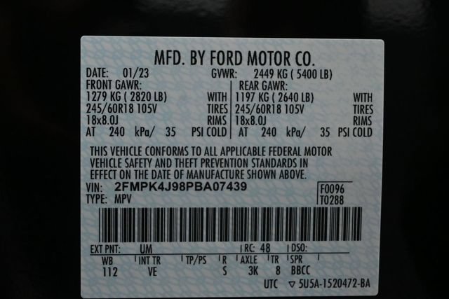 Certified 2023 Ford Edge SEL w/ Convenience Package AWD/4WD image 32