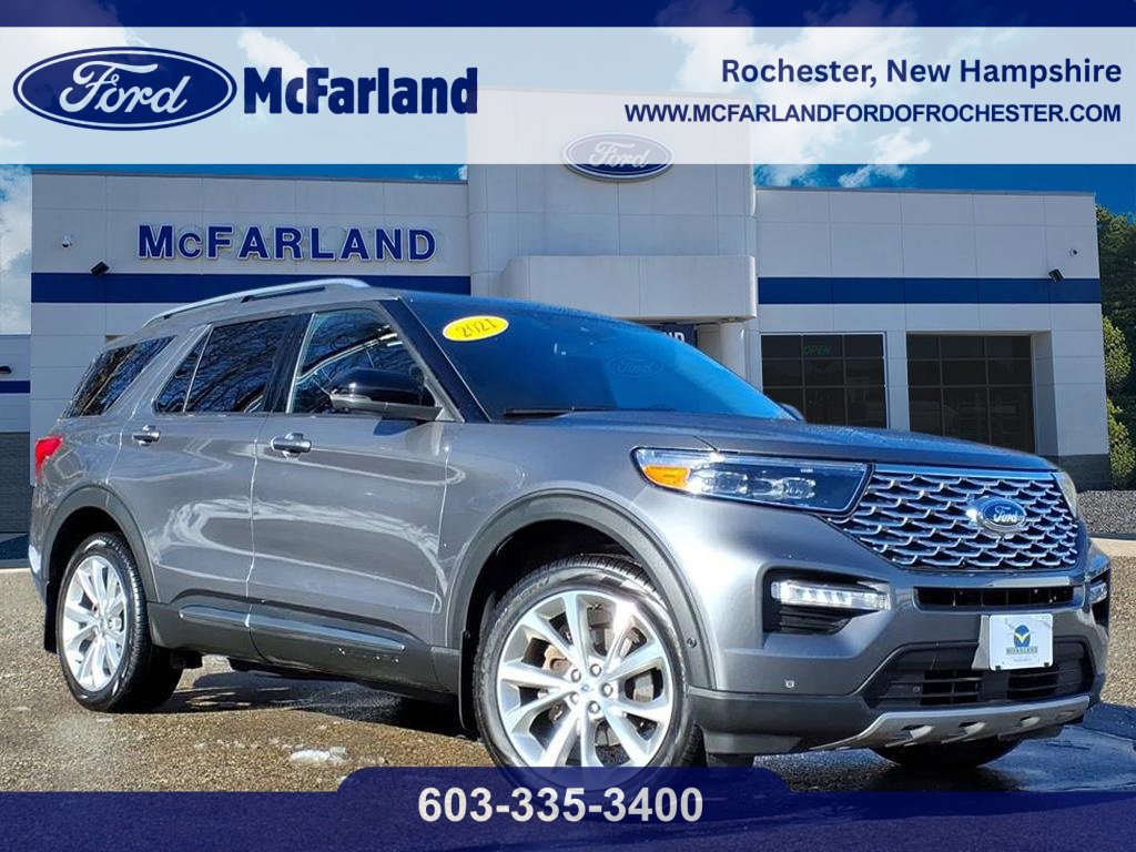 Certified 2021 Ford Explorer Platinum w/ Equipment Group 601A