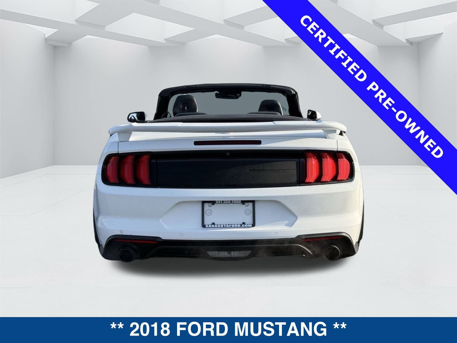 Certified 2018 Ford Mustang Premium w/ Ecoboost Performance Package image 3