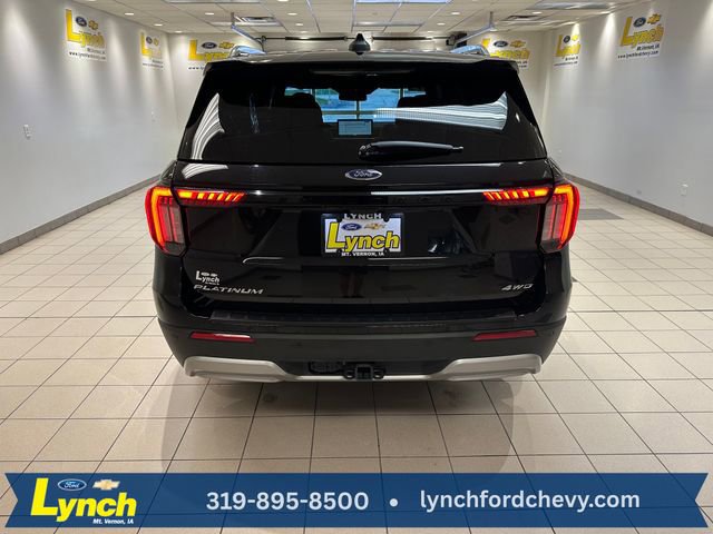 Certified 2025 Ford Explorer Platinum w/ LUX Leather Package AWD/4WD image 3