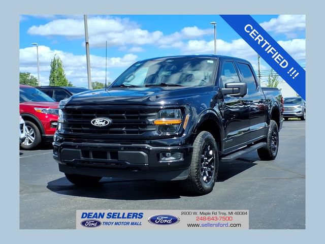 Certified 2024 Ford F150 XLT w/ Equipment Group 302A MID