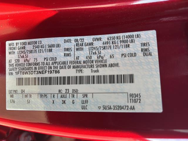 Certified 2022 Ford F350 Lariat w/ Lariat Value Package image 21