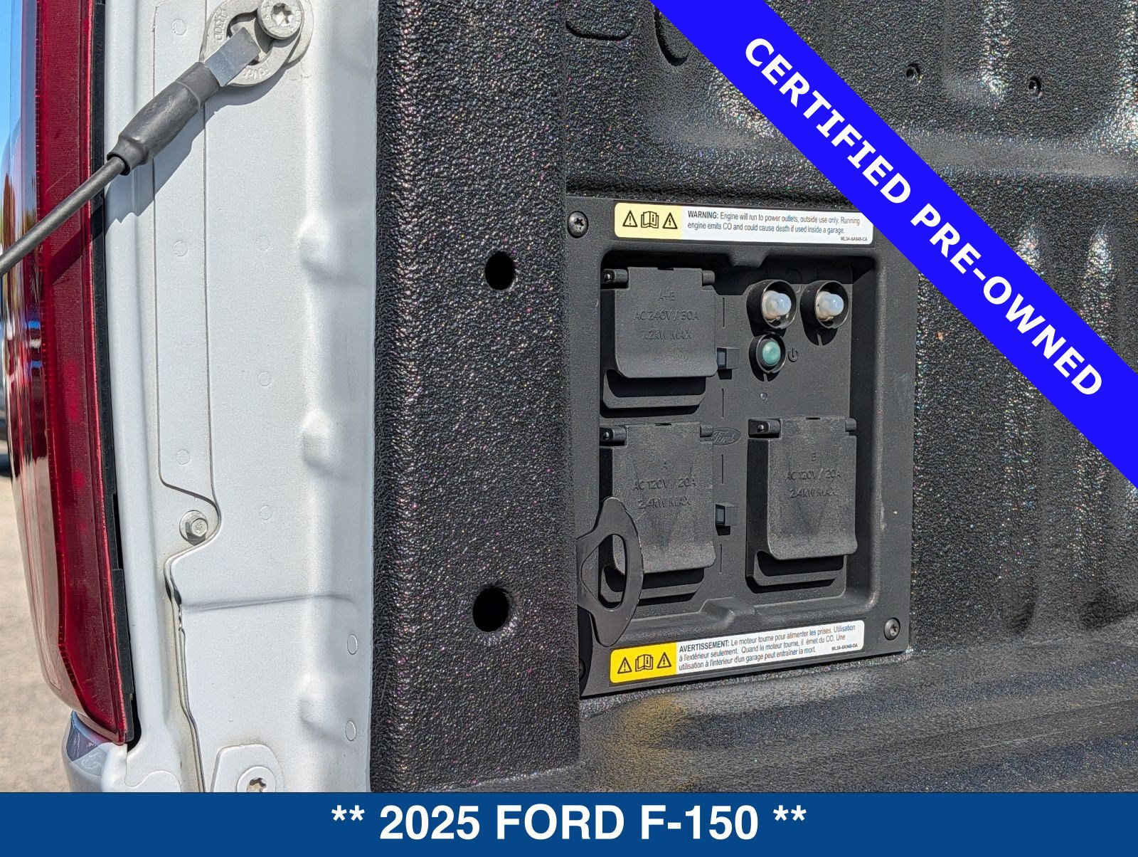 Certified 2025 Ford F150 Lariat w/ Equipment Group 501A Mid AWD/4WD image 17