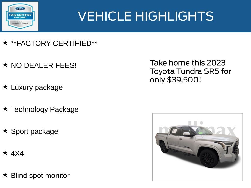 Used 2023 Toyota Tundra SR5 image 12