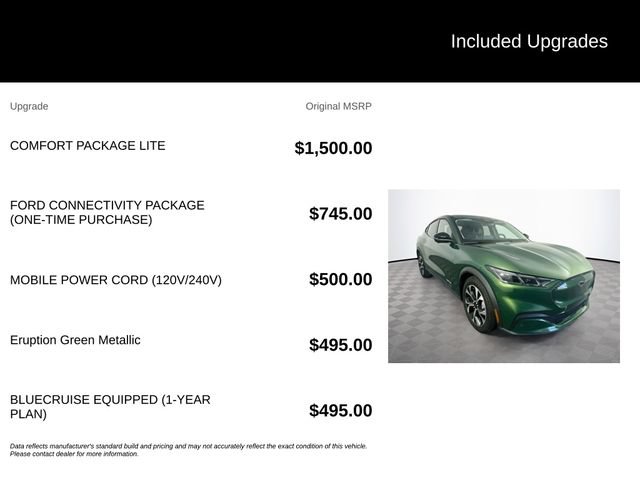 Certified 2025 Ford Mustang Mach-E Select w/ Comfort Package Lite AWD/4WD image 6