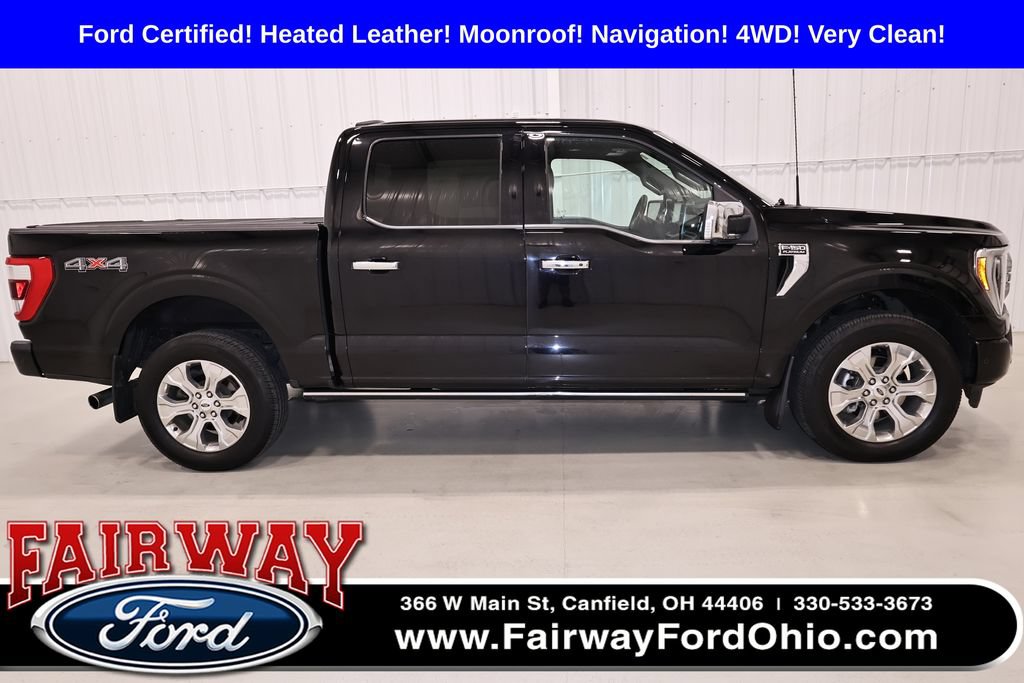 Certified 2022 Ford F150 Platinum w/ Equipment Group 701A High