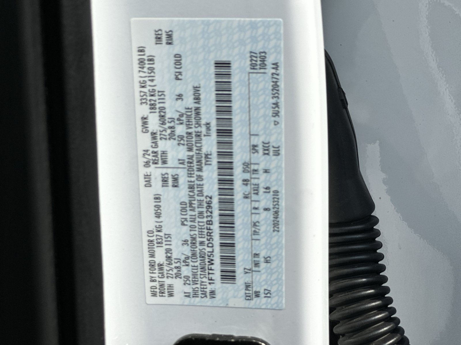 Certified 2024 Ford F150 Lariat w/ Equipment Group 502A High AWD/4WD image 37