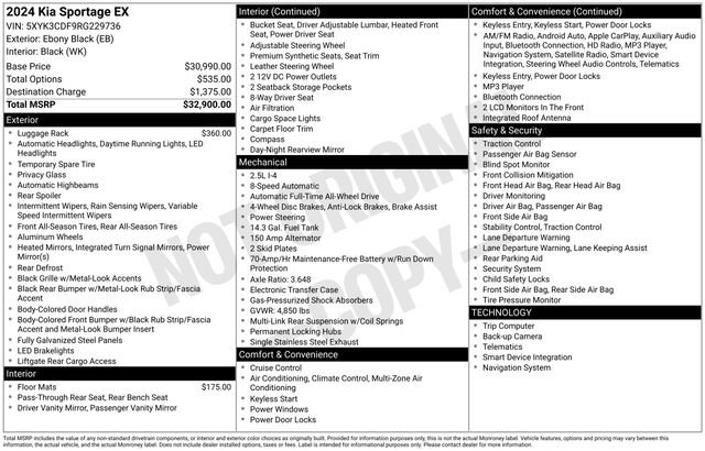 Used 2024 Kia Sportage EX image 4