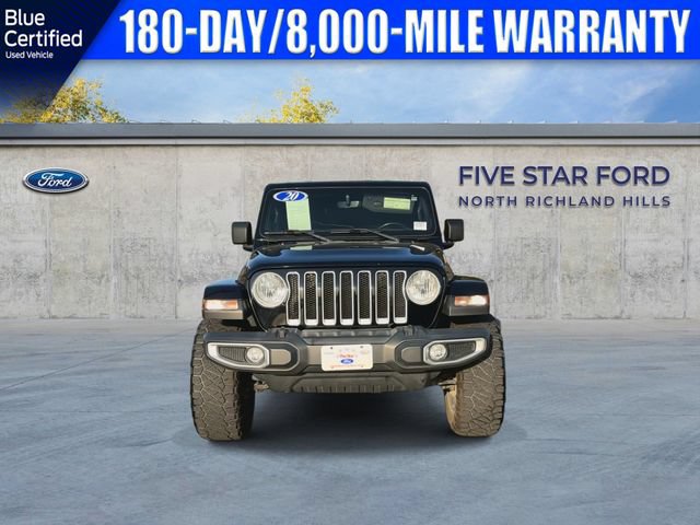 Used 2020 Jeep Wrangler Unlimited Sahara w/ Uconnect 4C Nav & Sound Group AWD/4WD image 4