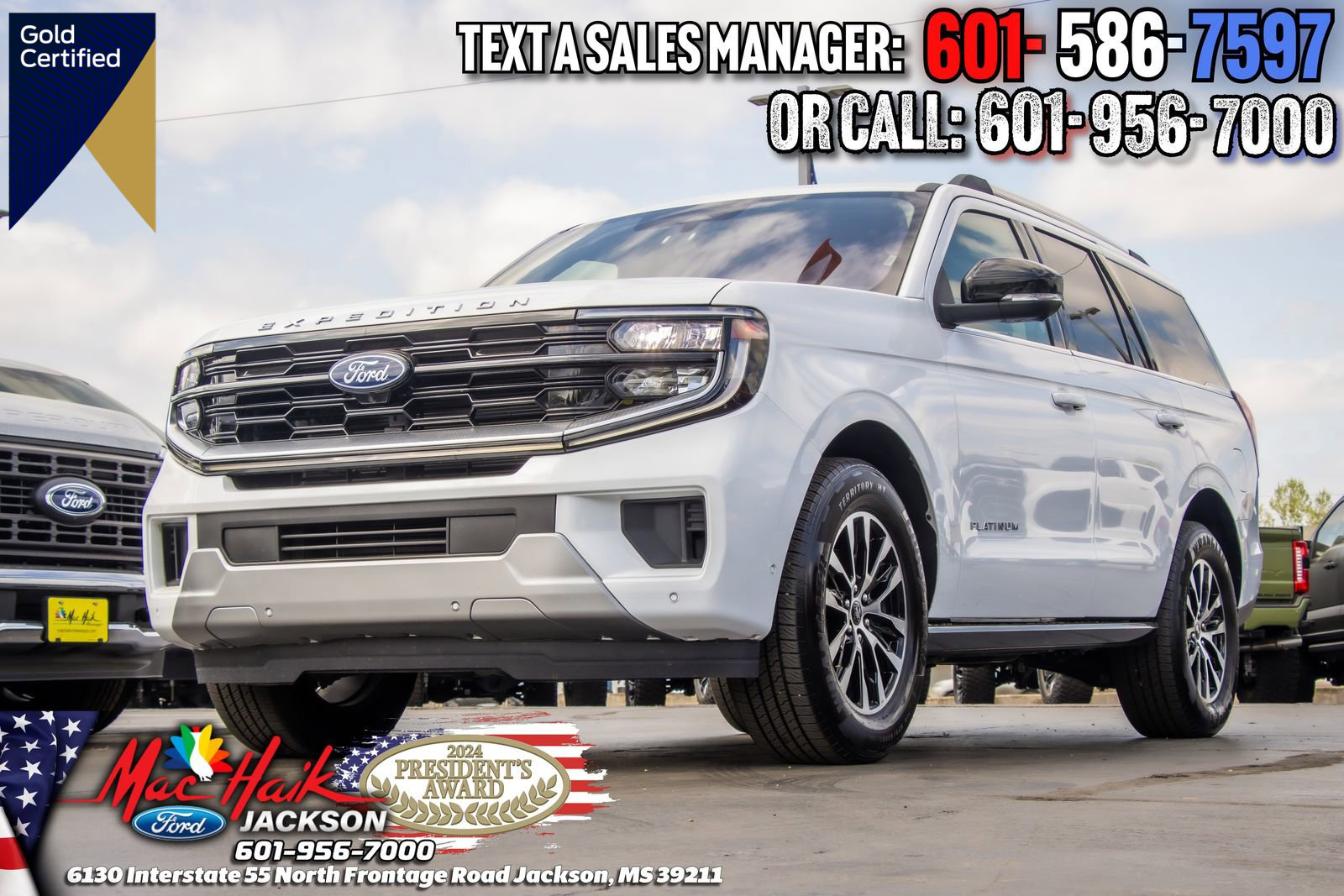 Certified 2025 Ford Expedition Platinum