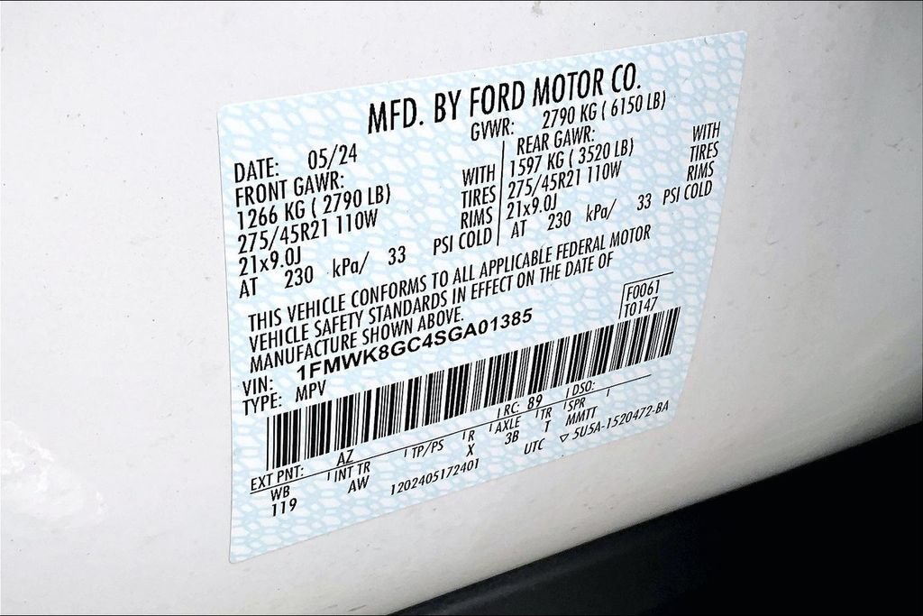 Certified 2025 Ford Explorer ST AWD/4WD image 36