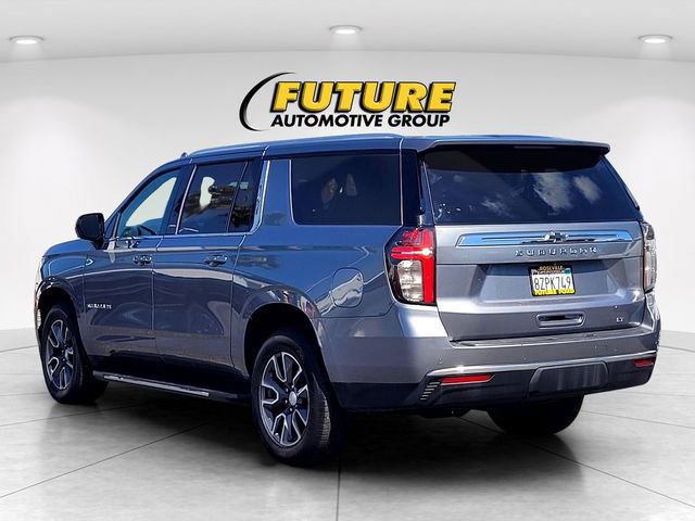 Used 2021 Chevrolet Suburban LT w/ Rear Media and Nav Package image 3