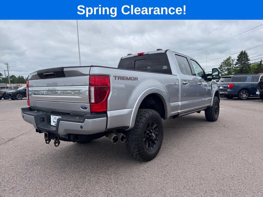 Certified 2021 Ford F350 Platinum w/ Tremor Off-Road Package AWD/4WD image 9