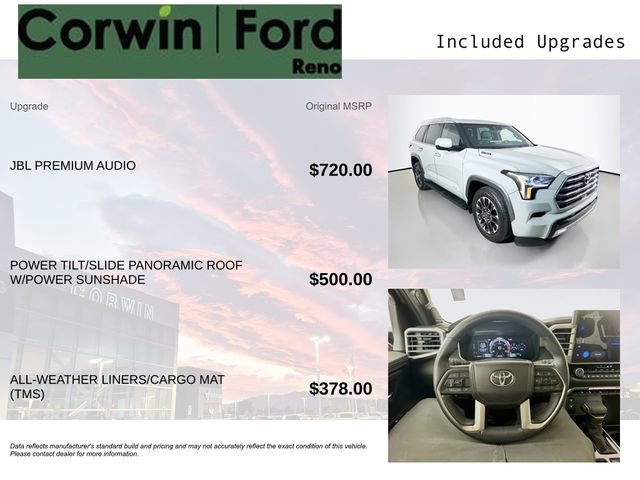 Used 2025 Toyota Sequoia Limited AWD/4WD image 3
