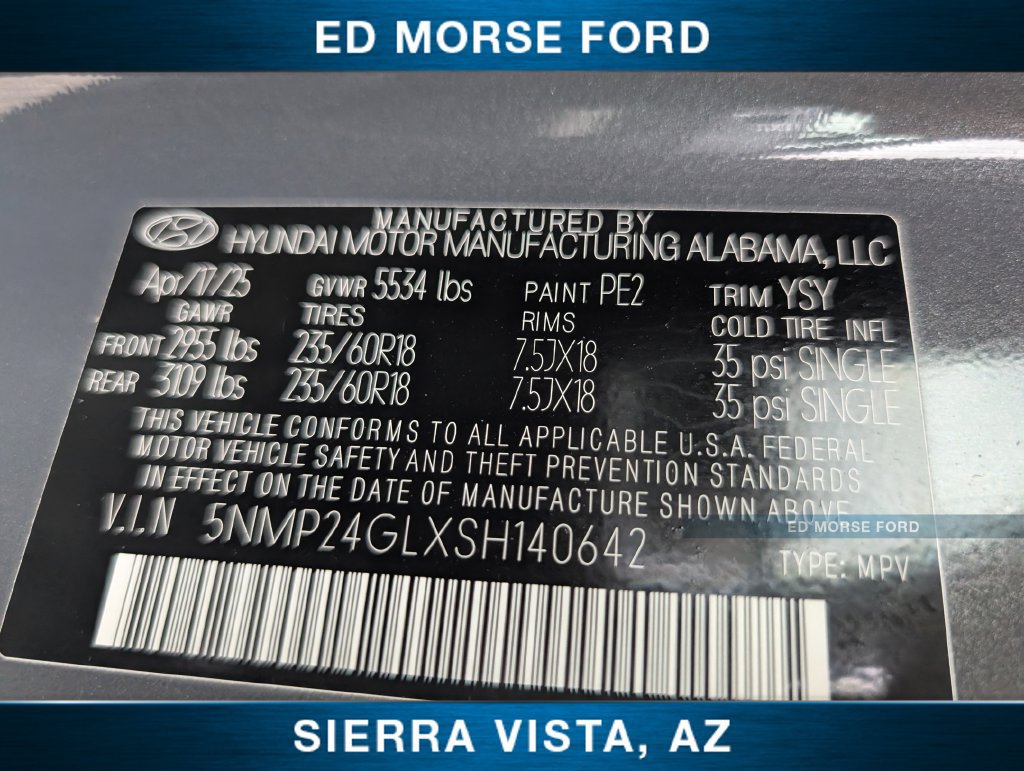 Used 2025 Hyundai Santa Fe SEL FWD image 23