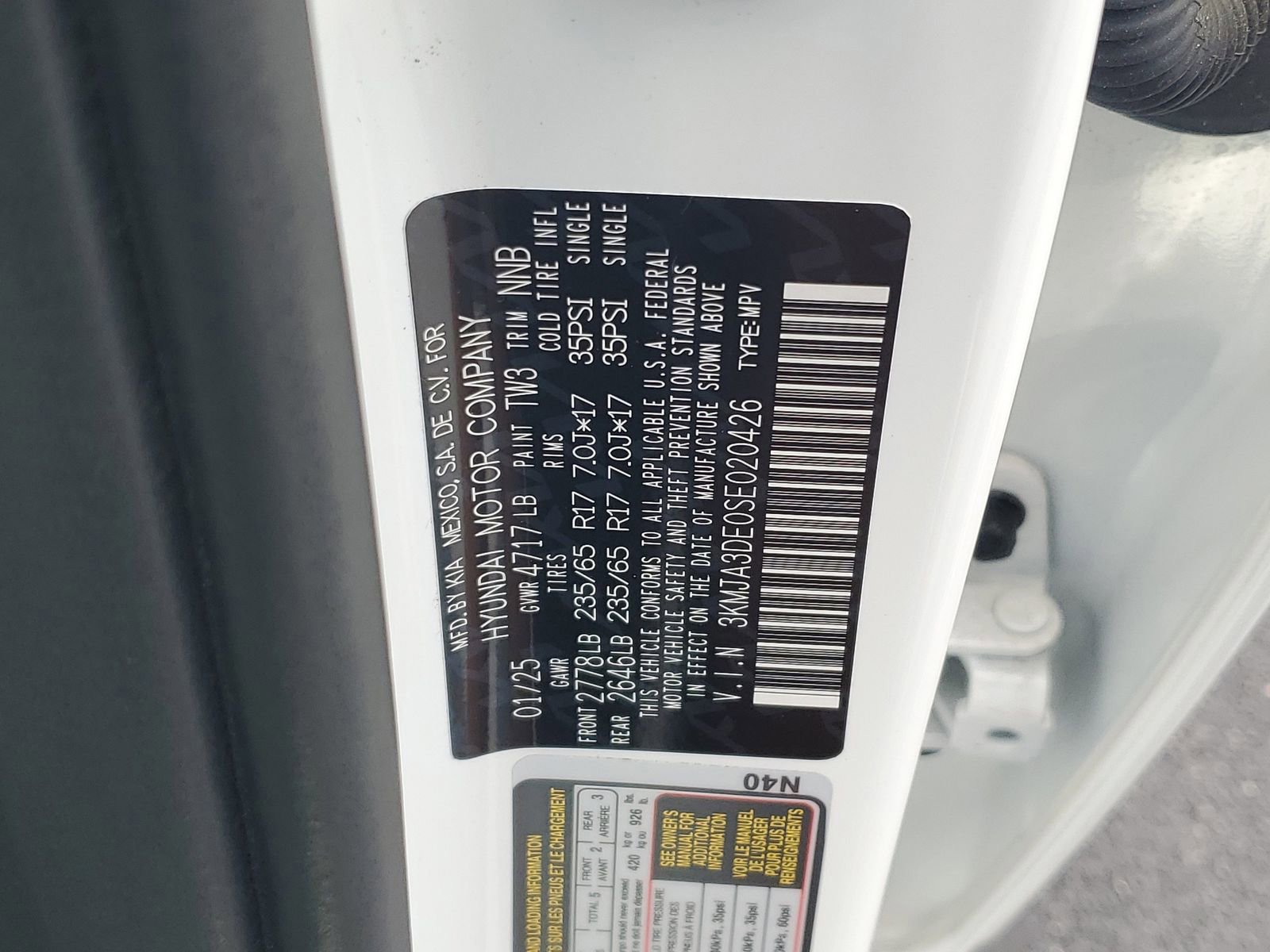 Used 2025 Hyundai Tucson SE image 27