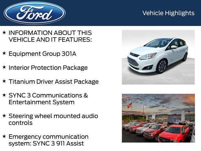 Certified 2018 Ford C-MAX Titanium w/ Equipment Group 301A FWD image 5