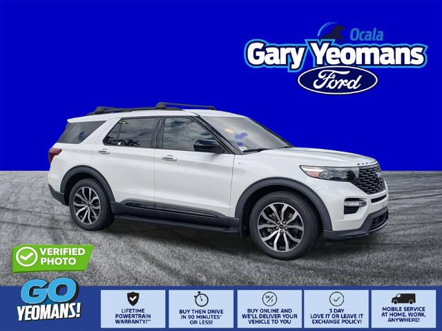 Certified 2022 Ford Explorer ST-Line w/ Class IV Trailer Tow Package RWD image 1