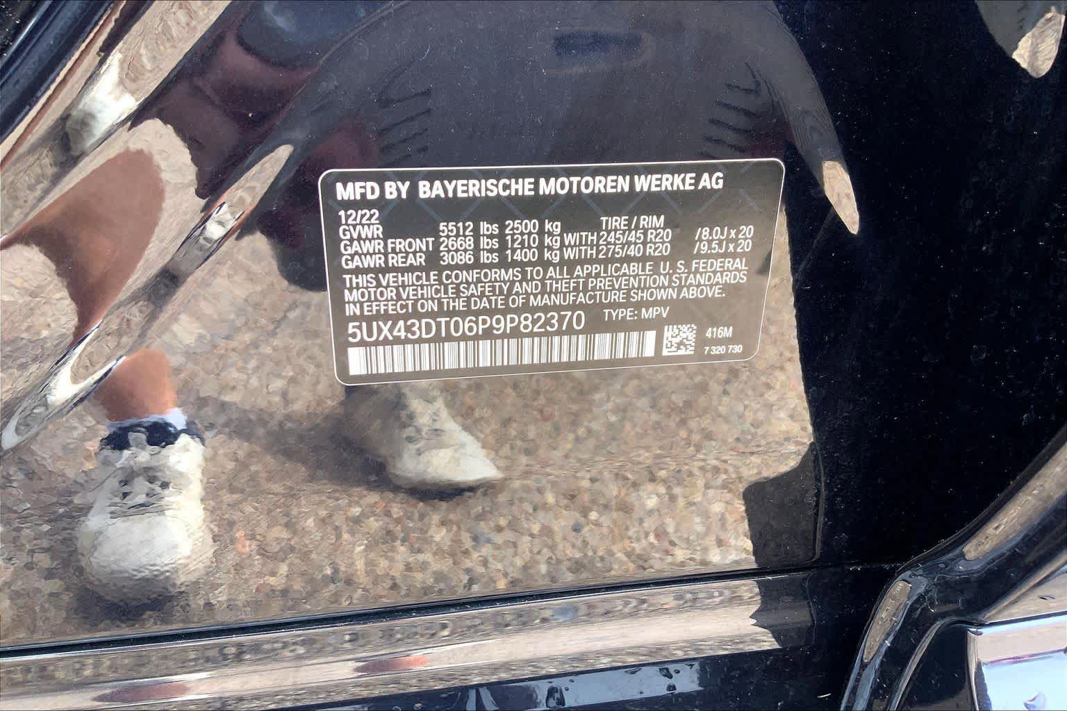 Used 2023 BMW X4 M40i w/ Parking Assistance Package AWD/4WD image 73