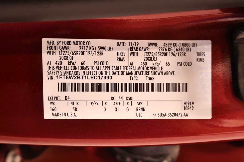 Certified 2020 Ford F250 Lariat AWD/4WD image 50