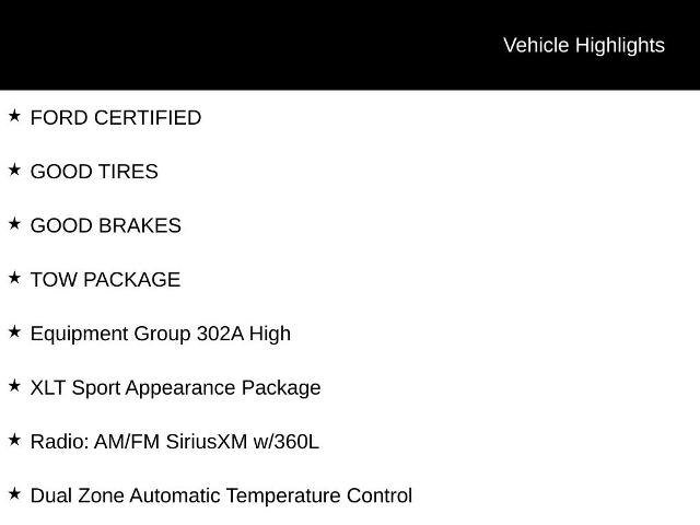 Certified 2021 Ford F150 XLT w/ Equipment Group 302A High image 11