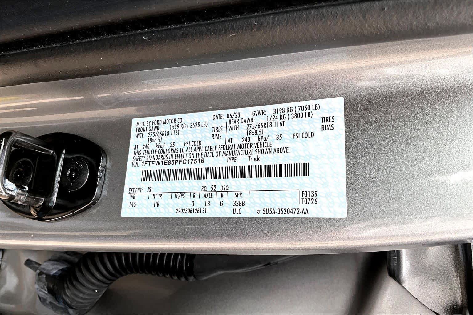 Certified 2023 Ford F150 Lariat AWD/4WD image 34