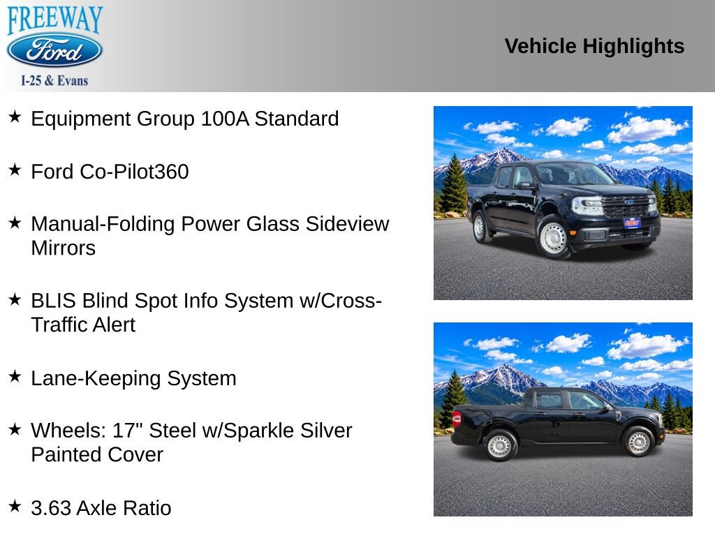 Certified 2024 Ford Maverick XL w/ Equipment Group 100A Standard AWD/4WD image 4