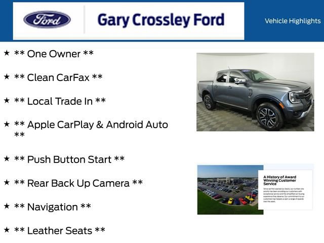 Certified 2024 Ford Ranger Lariat w/ Trailer Tow Package image 8