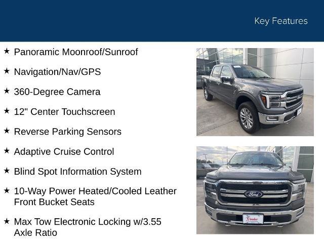 Certified 2024 Ford F150 Lariat w/ FX4 Off-Road Package image 34
