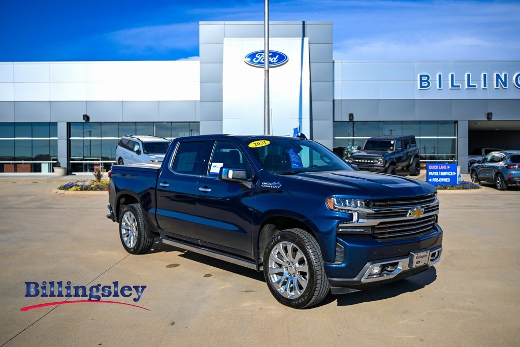 Used 2021 Chevrolet Silverado 1500 High Country w/ Technology Package image 1