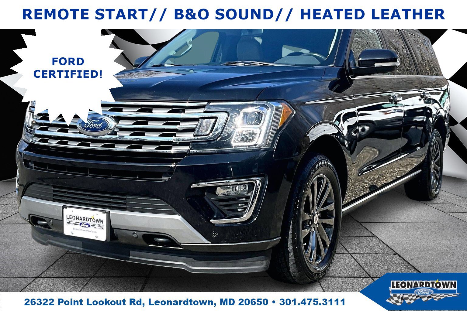 Certified 2021 Ford Expedition Max Limited