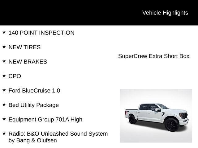 Certified 2023 Ford F150 Platinum w/ Equipment Group 701A High AWD/4WD image 6