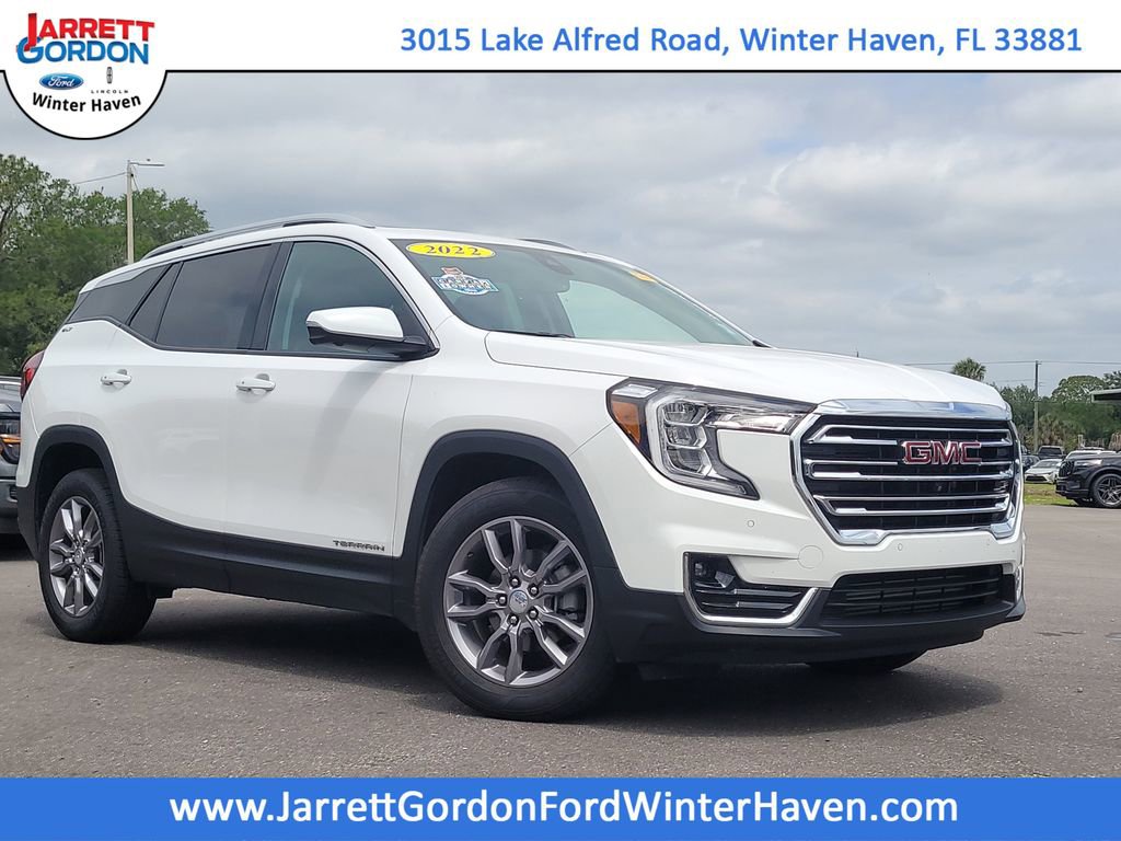 Used 2022 GMC Terrain SLT w/ Infotainment Package II AWD/4WD image 1