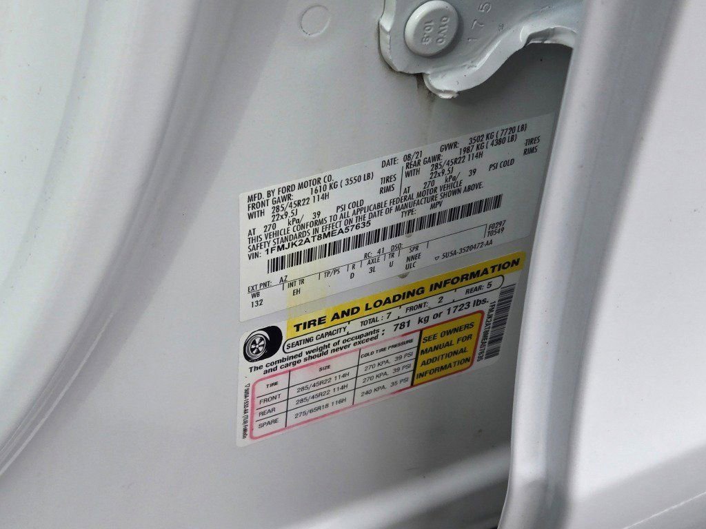 Certified 2021 Ford Expedition Max Limited image 43