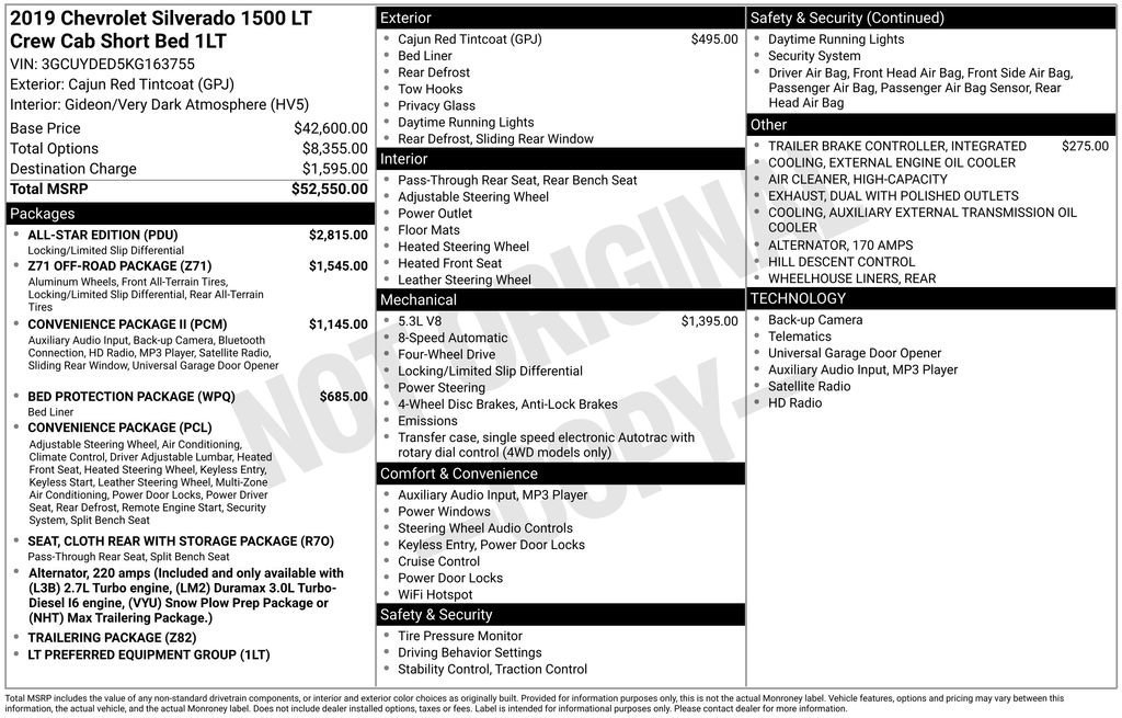 Used 2019 Chevrolet Silverado 1500 LT w/ All-Star Edition image 10