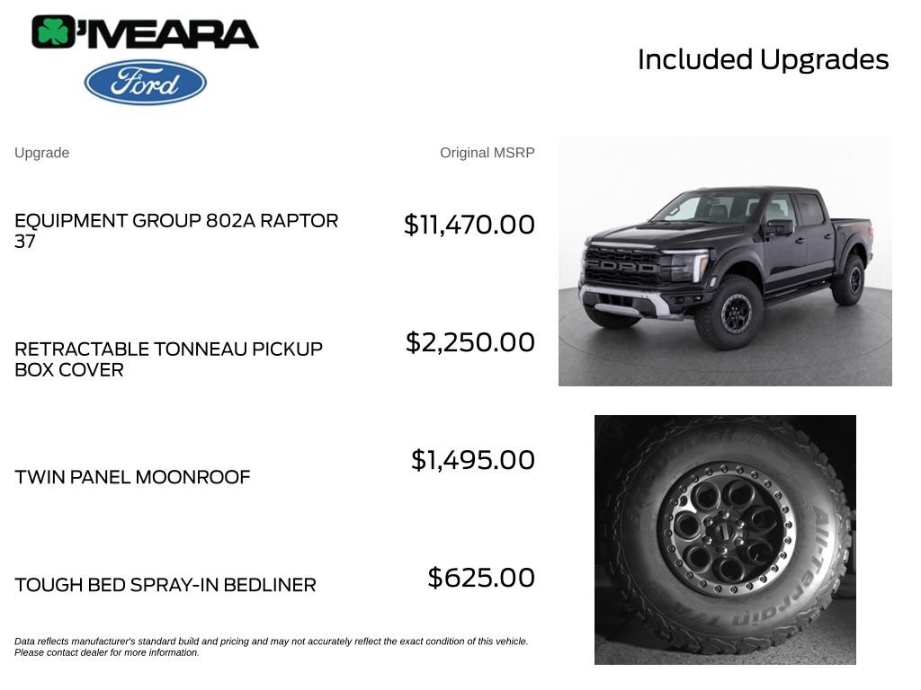 Certified 2025 Ford F150 Raptor AWD/4WD image 4