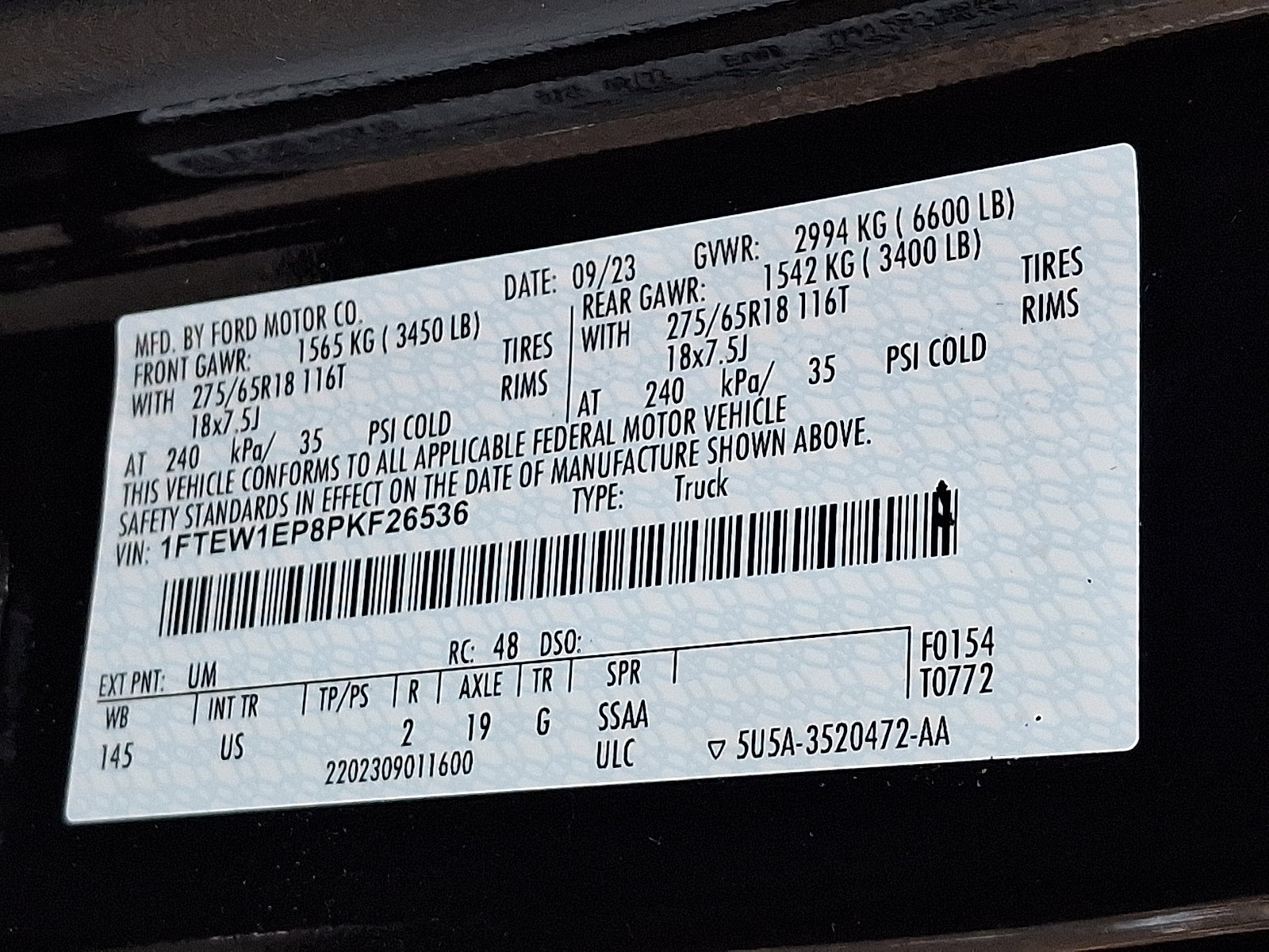 Certified 2023 Ford F150 XLT w/ Equipment Group 302A High image 26