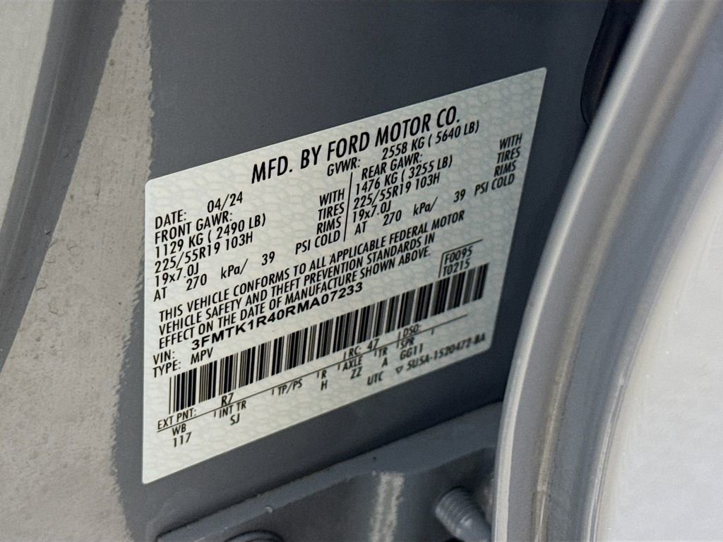Certified 2024 Ford Mustang Mach-E Select w/ Comfort Package Lite RWD image 32