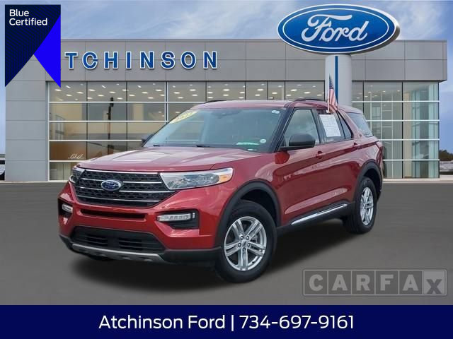Certified 2022 Ford Explorer XLT w/ Equipment Group 202A