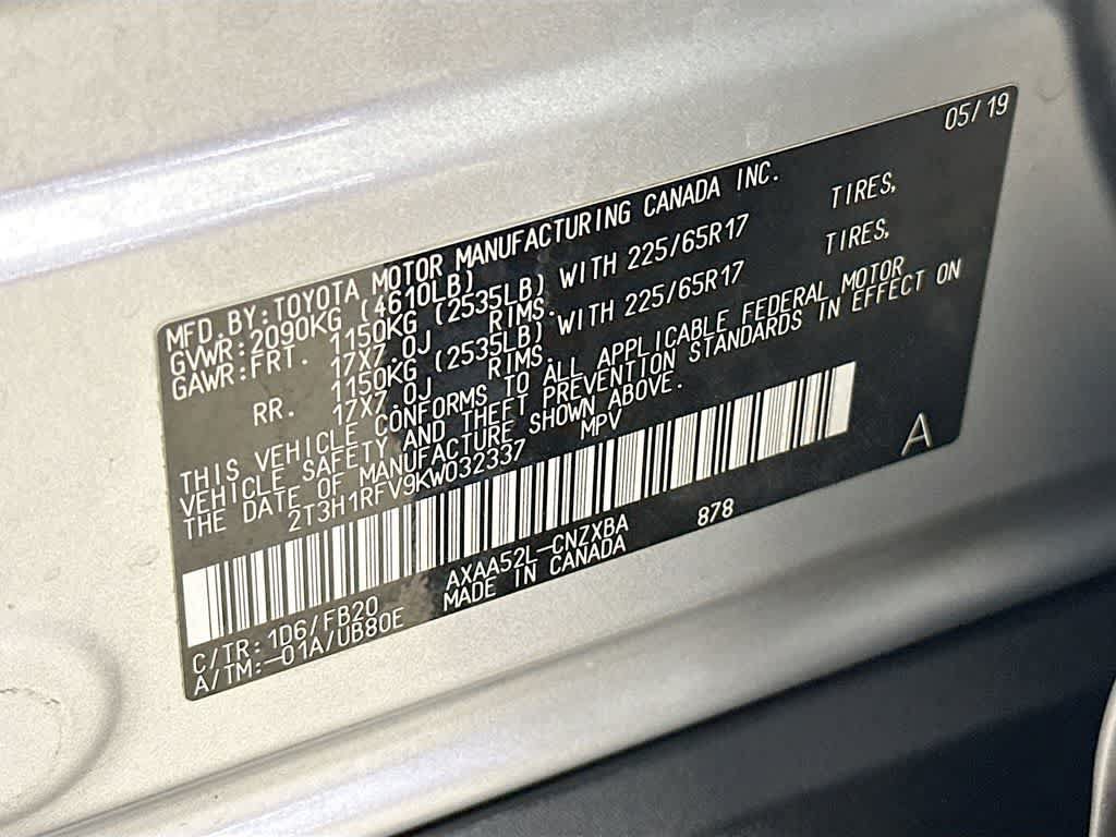 Used 2019 Toyota RAV4 LE FWD image 22