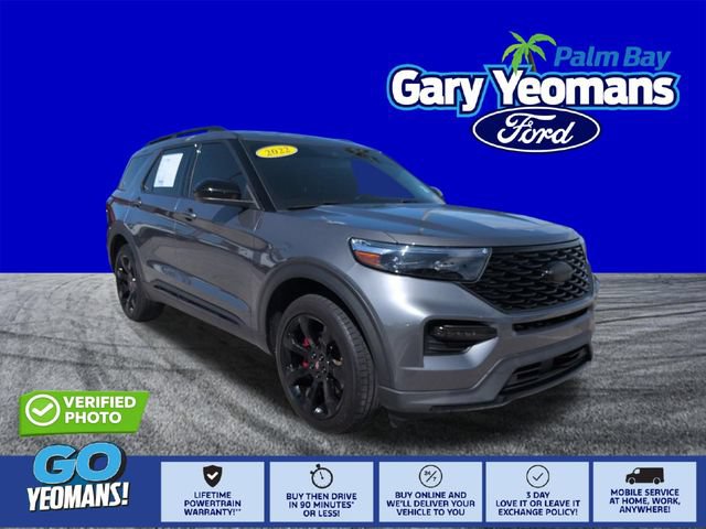 Certified 2022 Ford Explorer ST-Line w/ Class IV Trailer Tow Package RWD image 1