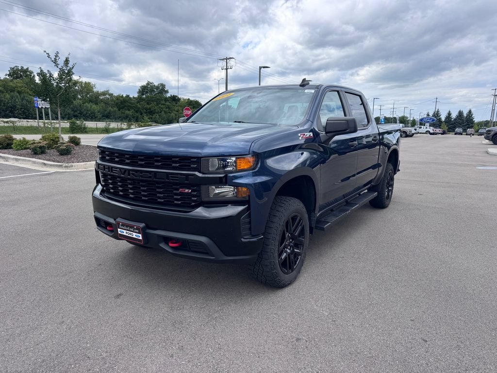 Used 2021 Chevrolet Silverado 1500 Custom Trail Boss w/ Safety Confidence Package AWD/4WD image 2