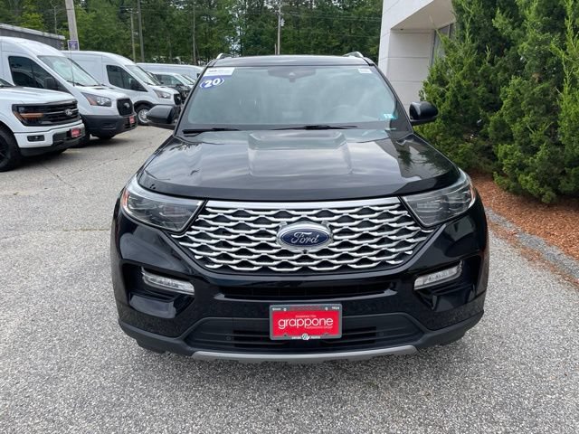 Certified 2020 Ford Explorer Platinum w/ Premium Technology Package AWD/4WD image 3