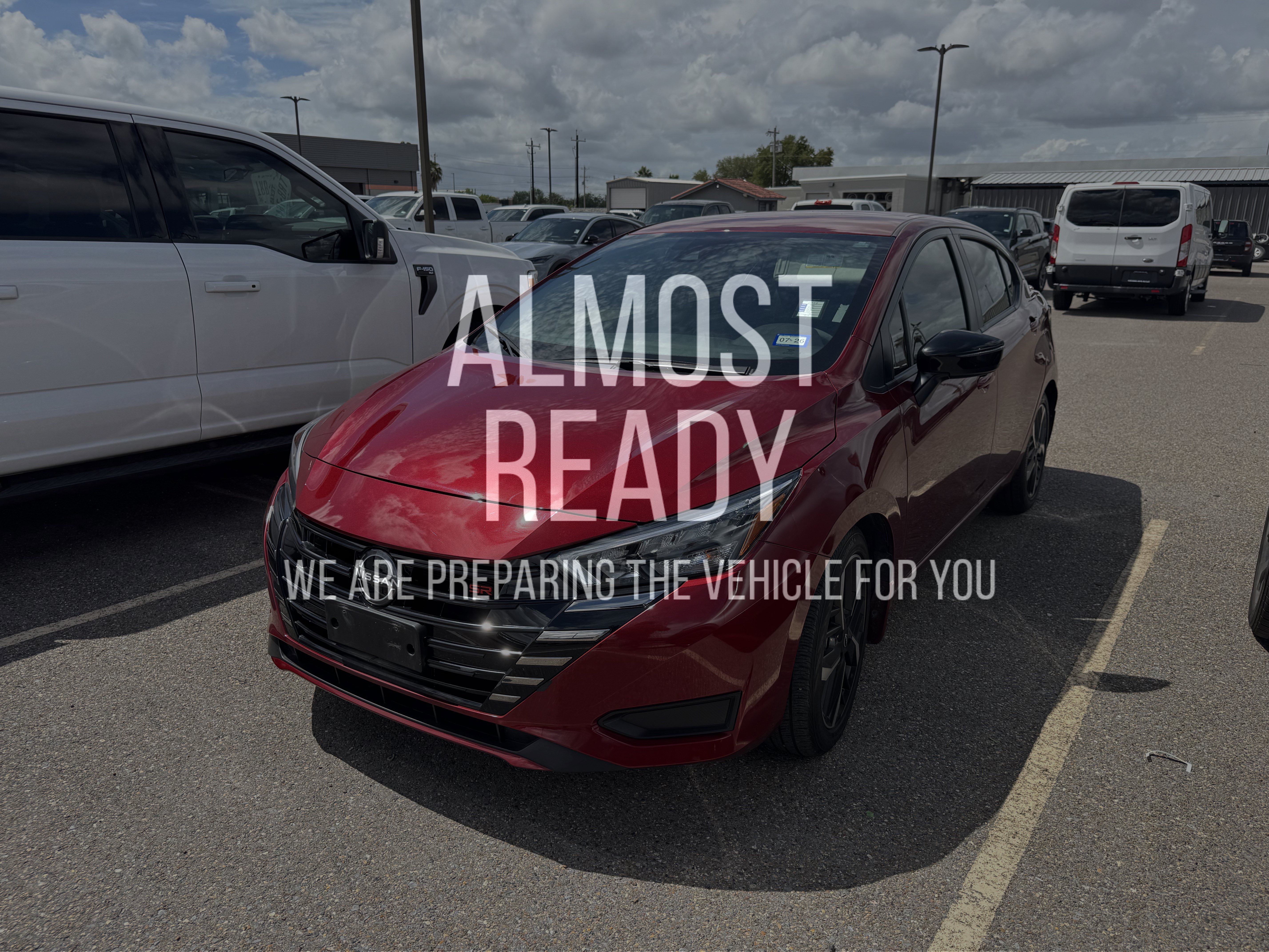 Used 2024 Nissan Versa SR w/ Trunk Package FWD image 2