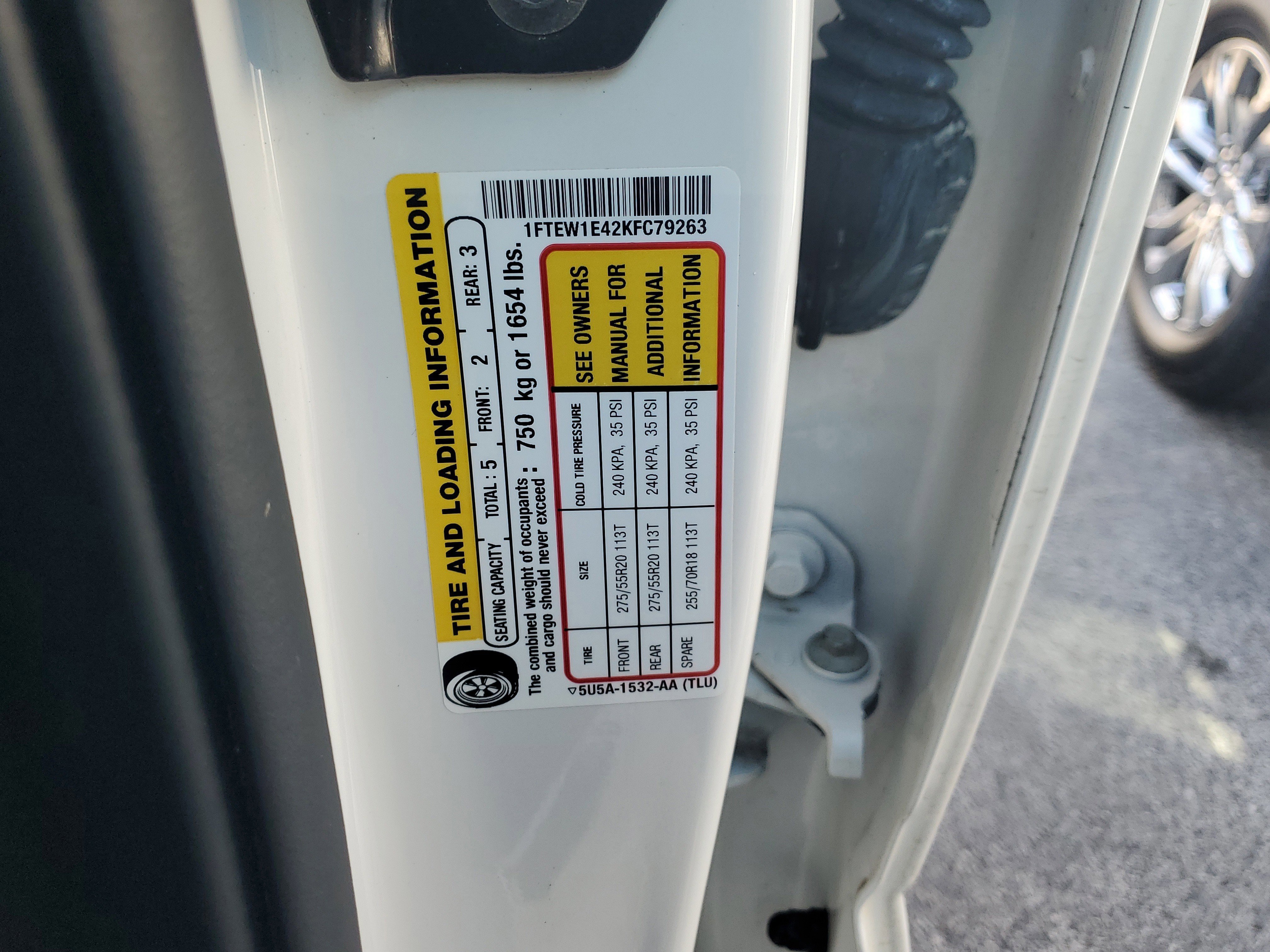 Certified 2019 Ford F150 Platinum w/ Equipment Group 701A Luxury image 30