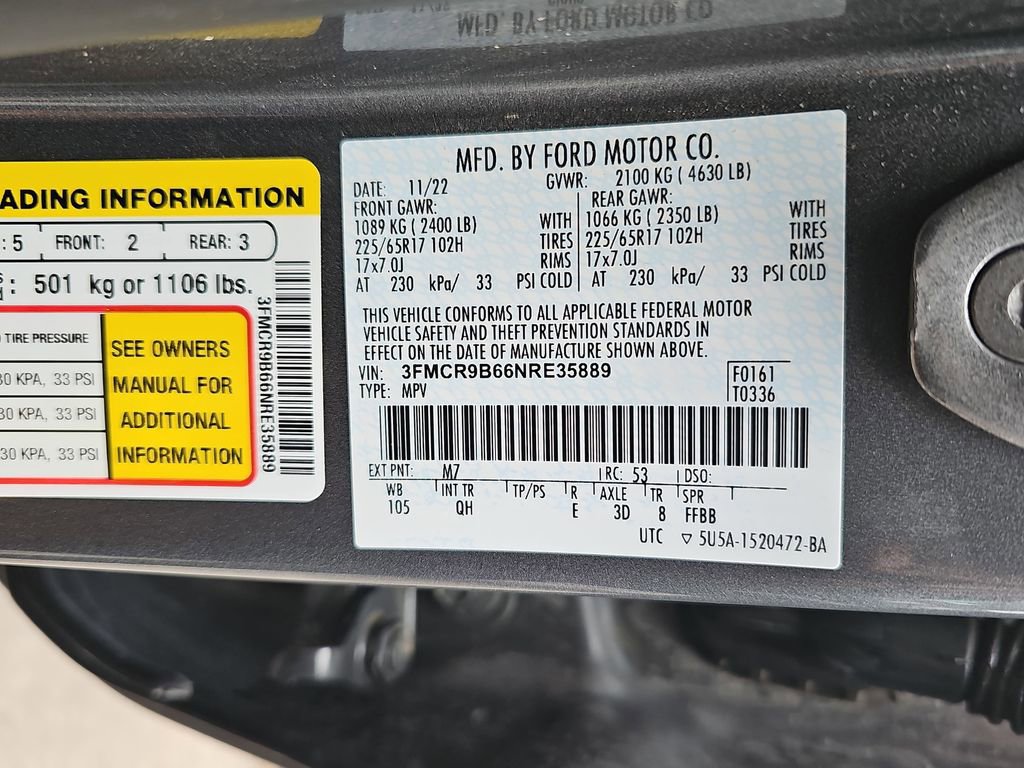 Certified 2022 Ford Bronco Sport Big Bend w/ Convenience Package image 32