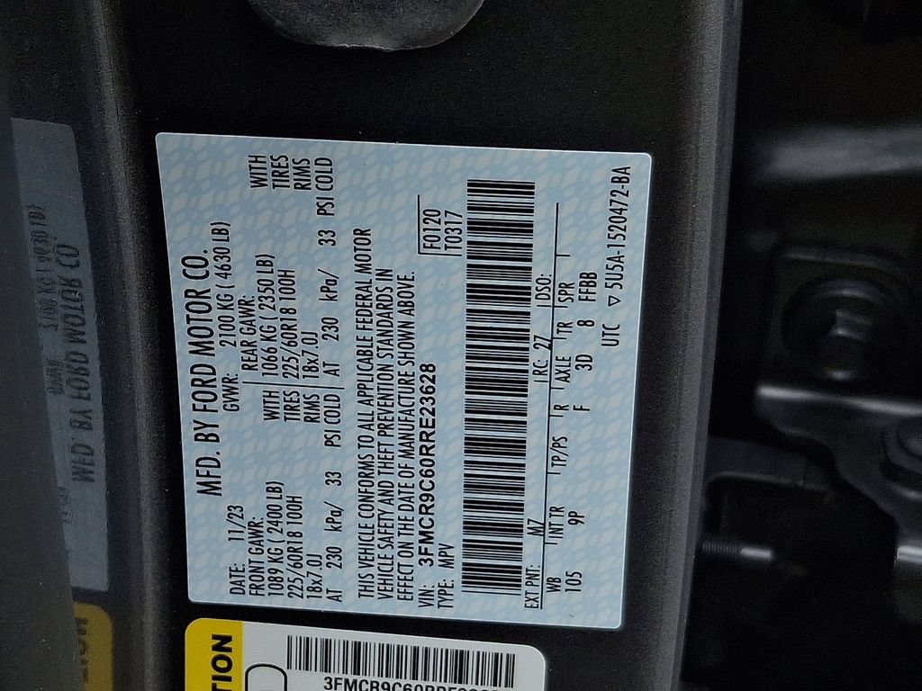 Certified 2024 Ford Bronco Sport Outer Banks w/ Tech Package AWD/4WD image 30