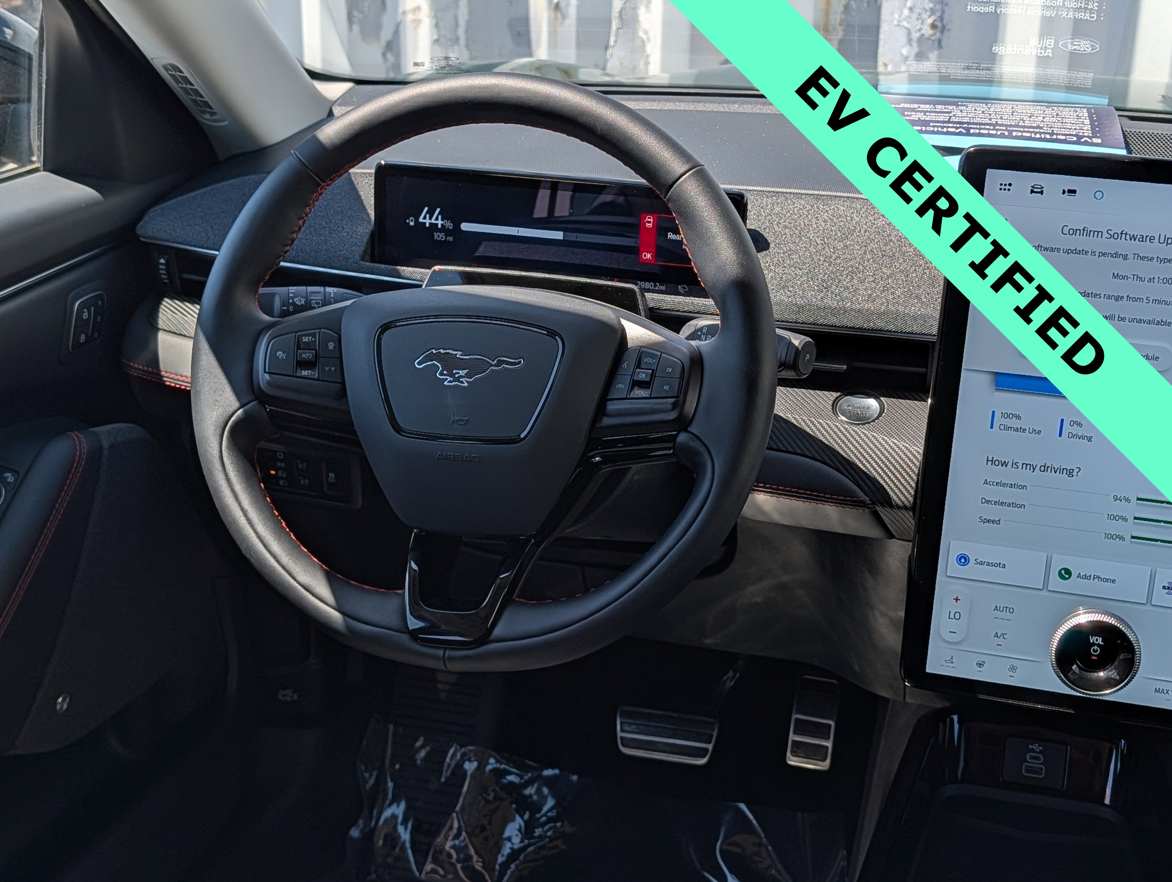 Certified 2025 Ford Mustang Mach-E Premium w/ Sport Appearance Package RWD image 17