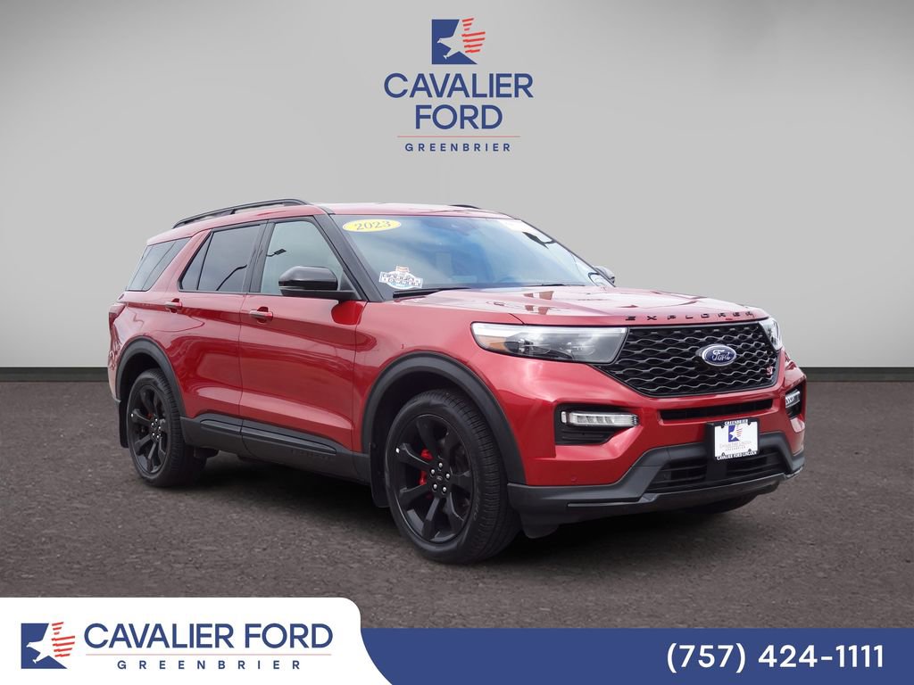 Certified 2023 Ford Explorer ST w/ Equipment Group 401A AWD/4WD image 1